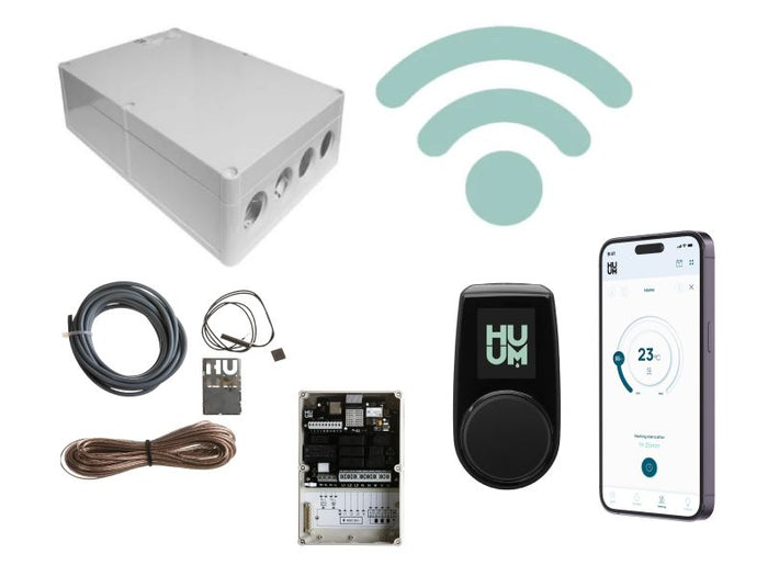 Karibu Elektronische Saunaofensteuerung Huum "UKU WIFI" mit App Steuerung