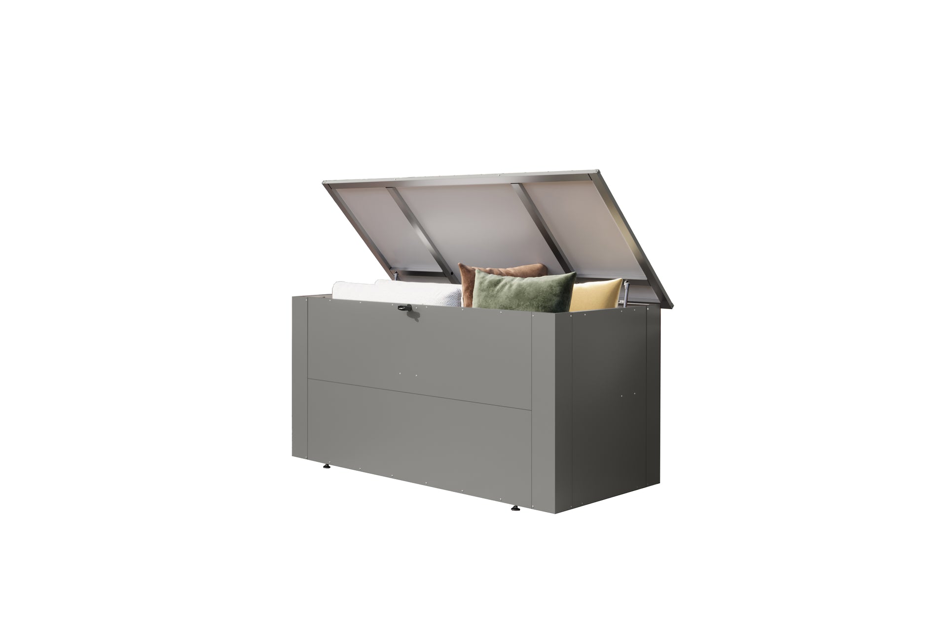 Karibu Metallbox Himalia 2, graualuminium