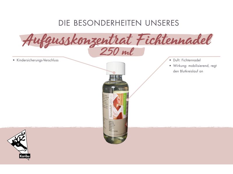 Karibu Sauna Aufgusskonzentrat Fichtennadel