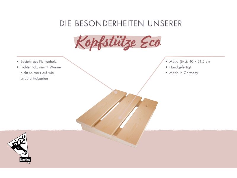 Karibu Kopfstütze Eco