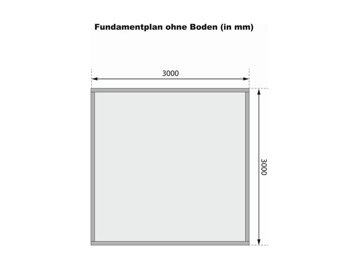 Karibu Gartenhaus Theres 7 natur 28 mm