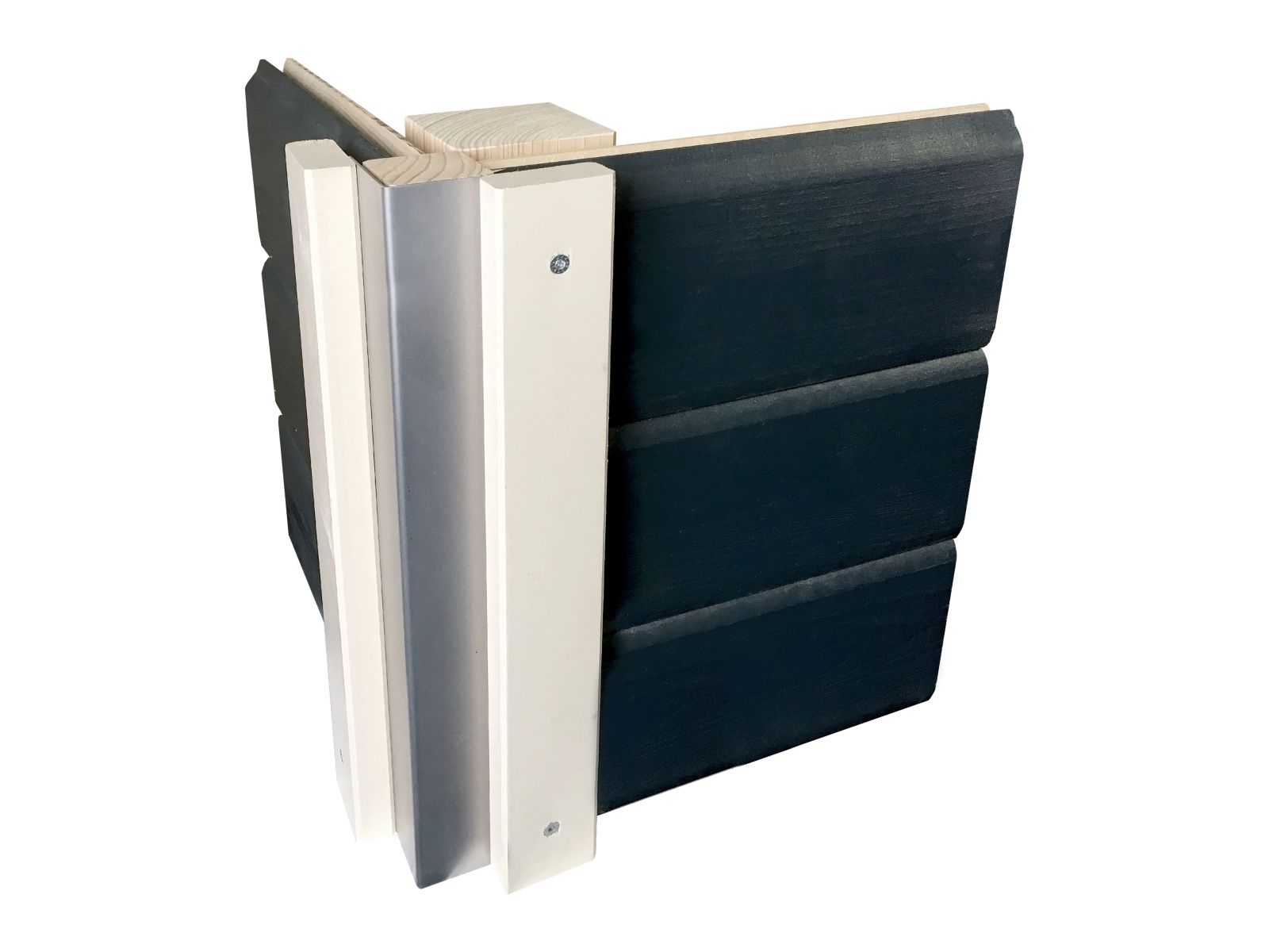 Karibu Gartenhaus Radeburg 1 natur mit Anbaudach 3,3 m inkl. Rückwand