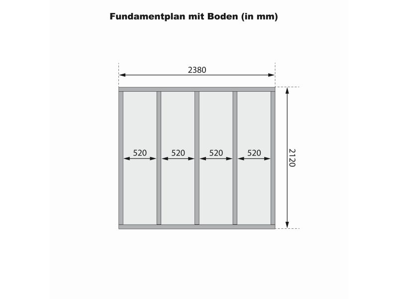 Karibu Fasssauna Quadro 1 Plus,38 mm, inkl. 9 kW Ofen integr. Steuerung