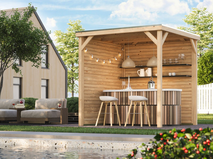 Karibu Pavillon Cubeco, natur