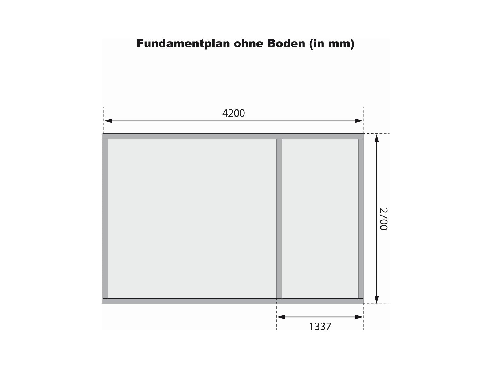 Karibu Gartenhaus Mattrup 2 raum Haus natur 28 mm