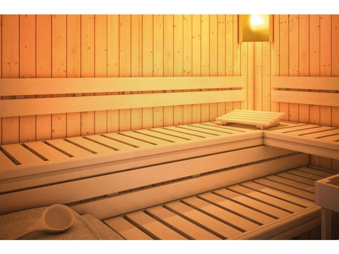 Karibu Sauna Rückenlehnen und Bankblenden Set 2 Premium