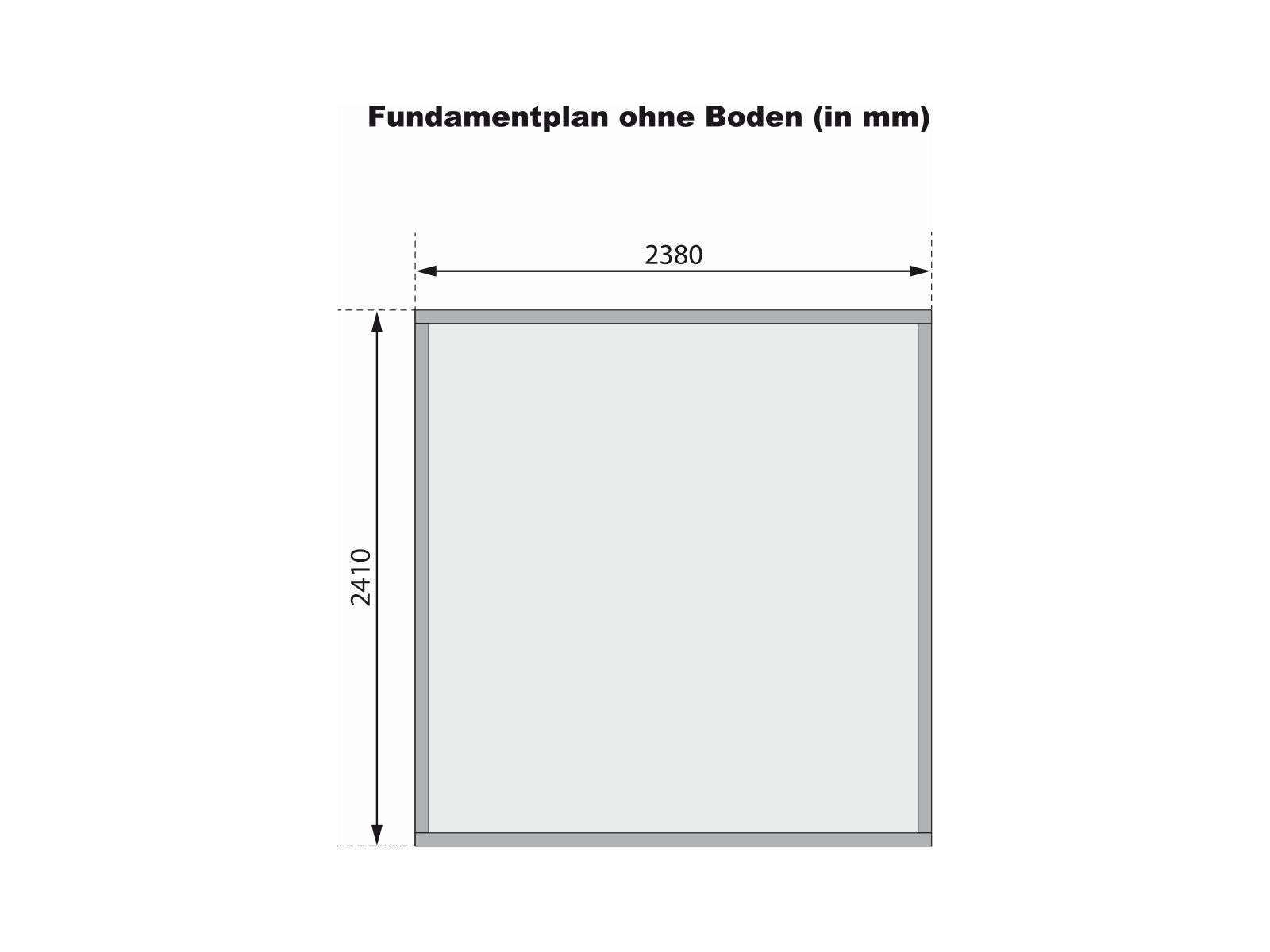 Karibu Gartenhaus Askola 3,5 natur 19 mm