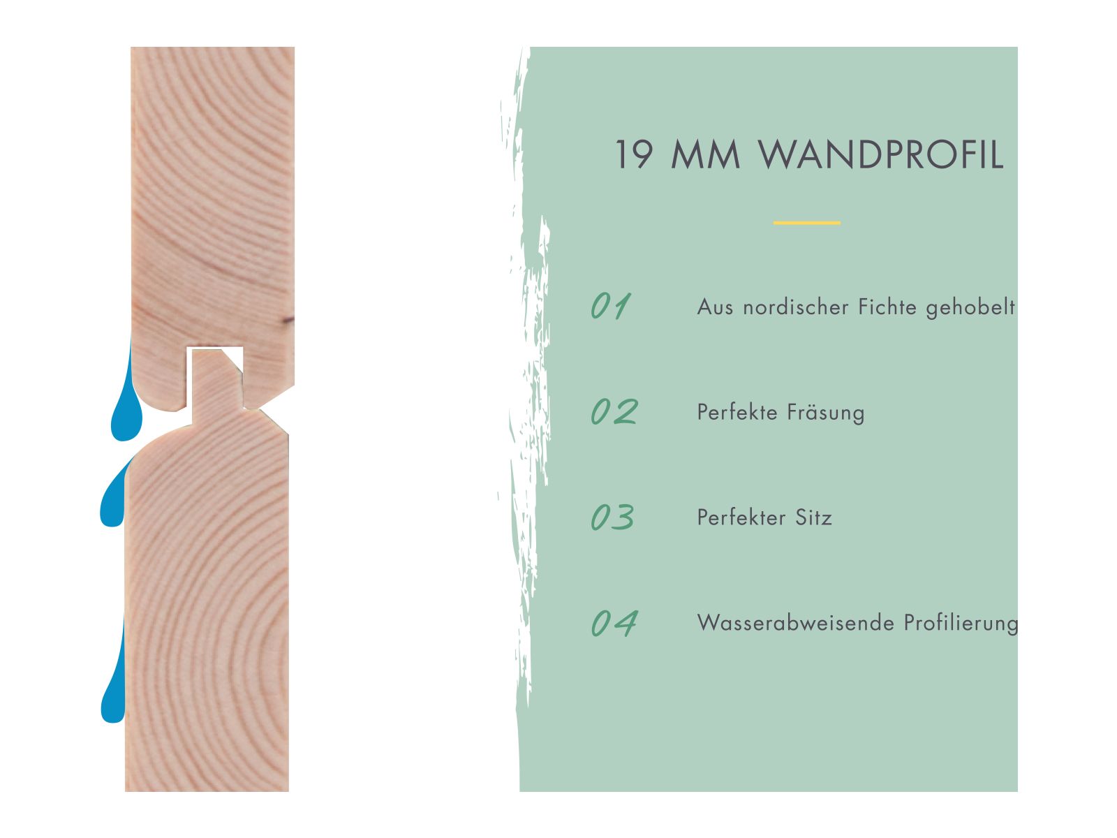 Karibu Gartenhaus Qubic natur