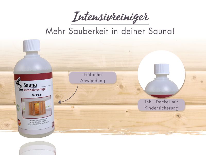 Karibu Sauna Pflegebox für den Sauna-Innenbereich