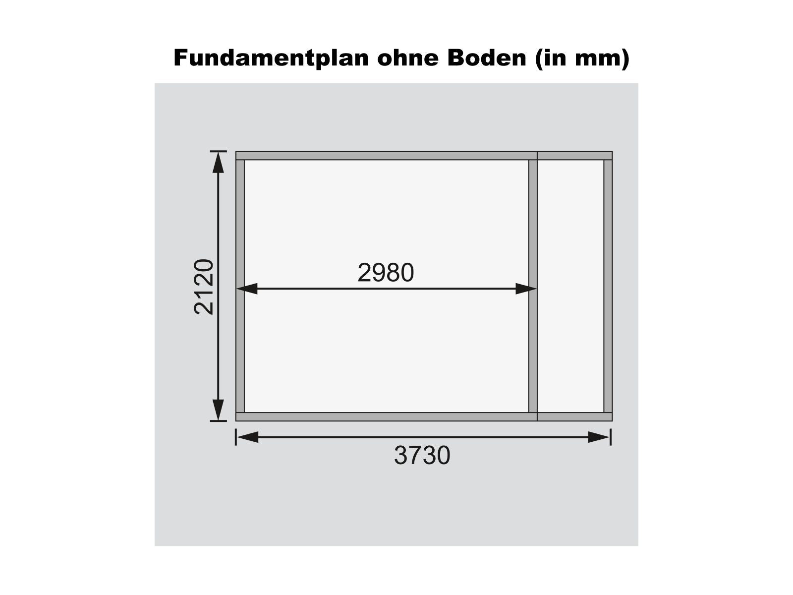 Karibu Gartenhaus Retola 5 inkl. Anbauschrank