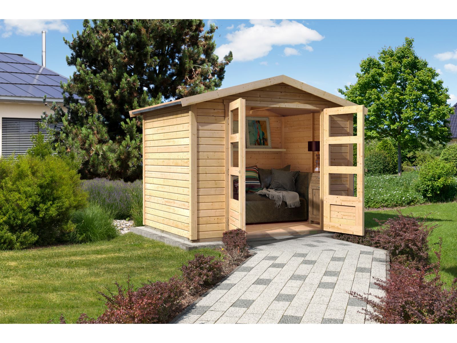 Karibu Gartenhaus Amberg 4