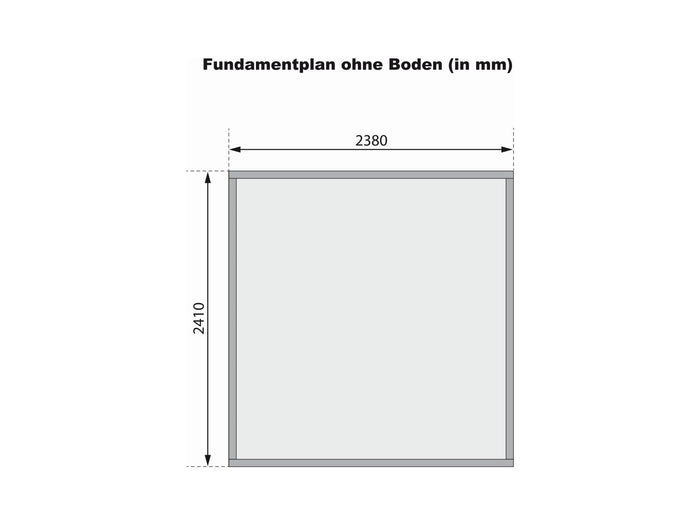 Karibu Gartenhaus Askola 3,5 terragrau 19 mm