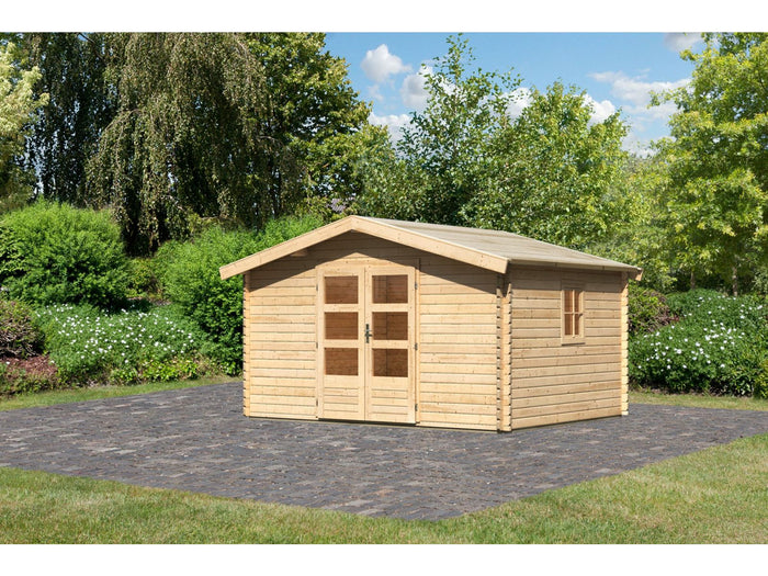 Karibu Gartenhaus Meldorf 5 naturbelassen