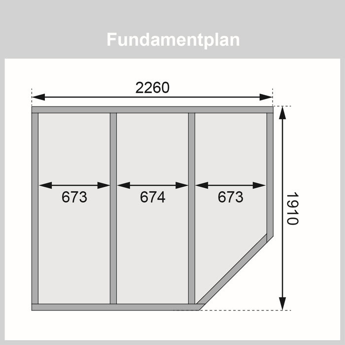 Karibu Saunahaus Mikka 38 mm -terragrau- ohne Ofen- klassische Tür
