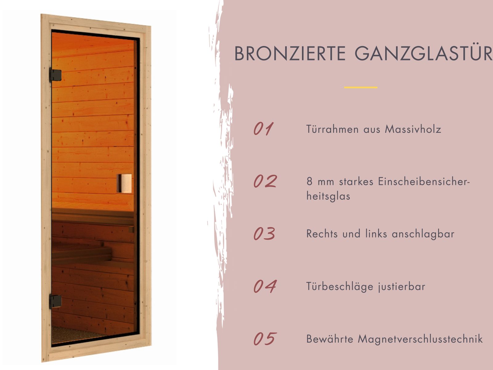 Karibu Saunahaus Mainburg 2 Set B terragrau, inkl. 9 kW Bioofen ext. Steuerung HUUM