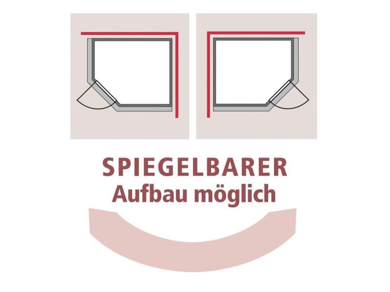 Daria - Karibu Sauna Plug & Play ohne Ofen - ohne Dachkranz - Energiespartür