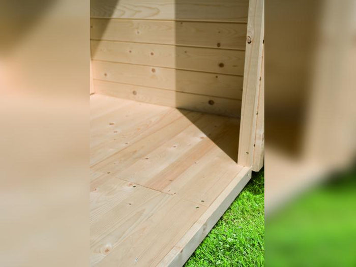 Fußboden Sockelmaß 400 x 310 cm