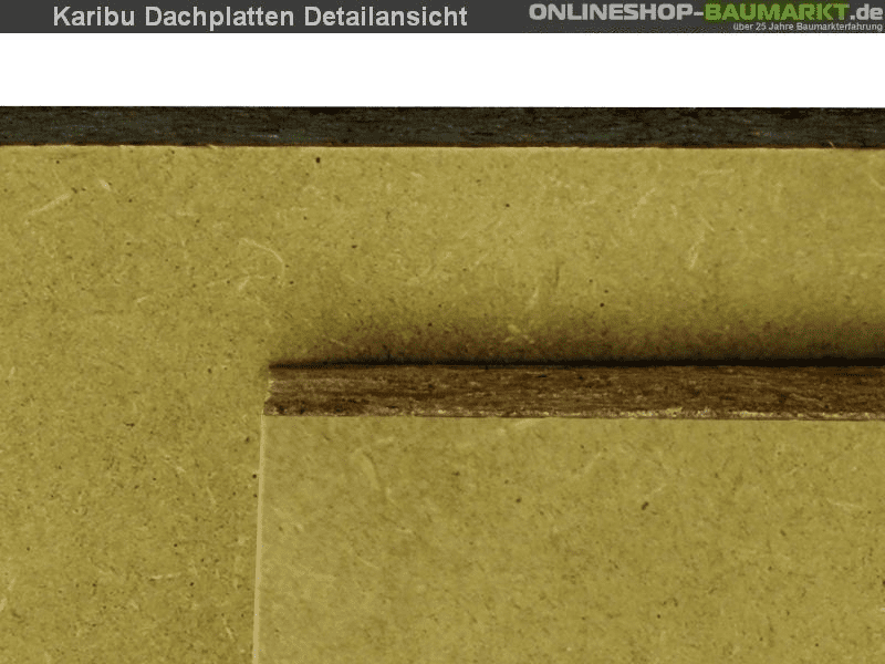 Karibu 4-Eck Pavillon Eco Granada Sparset inkl. Schindeln