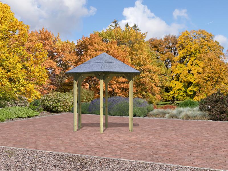 Karibu 6-Eck Pavillon Eco Lissabon