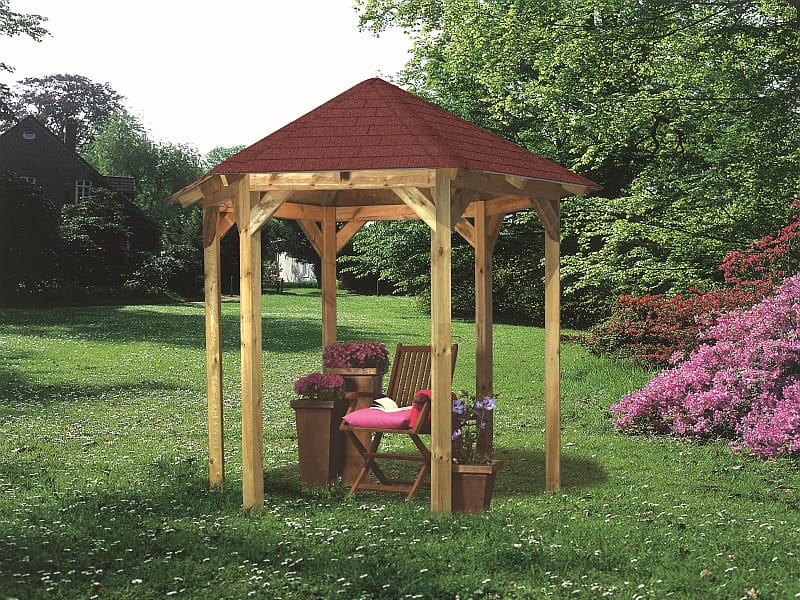 Karibu 6-Eck Pavillon Eco Lissabon