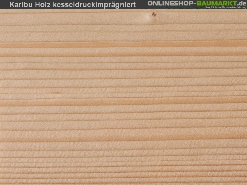 Karibu Carport Classic Einzel 1 mit 2 Einfahrtsbögen kdi