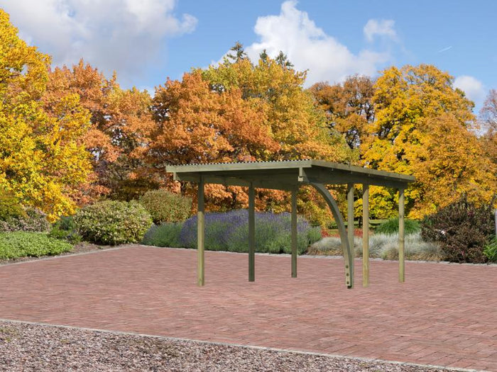 Karibu Einzelcarport ECO 1 Variante B kdi