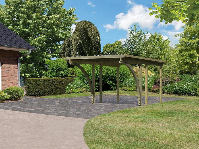 Karibu Einzelcarport ECO 1 Variante C kdi