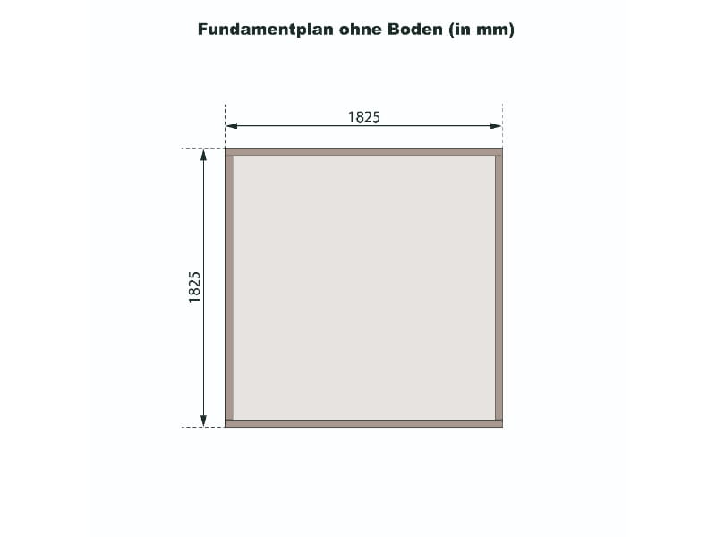 Karibu Gartenhaus Amberg 2 terragrau