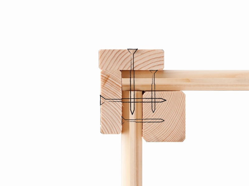 Karibu Gartenhaus Askola 4 mit Anbaudach 2,4 m, Lamellenwände