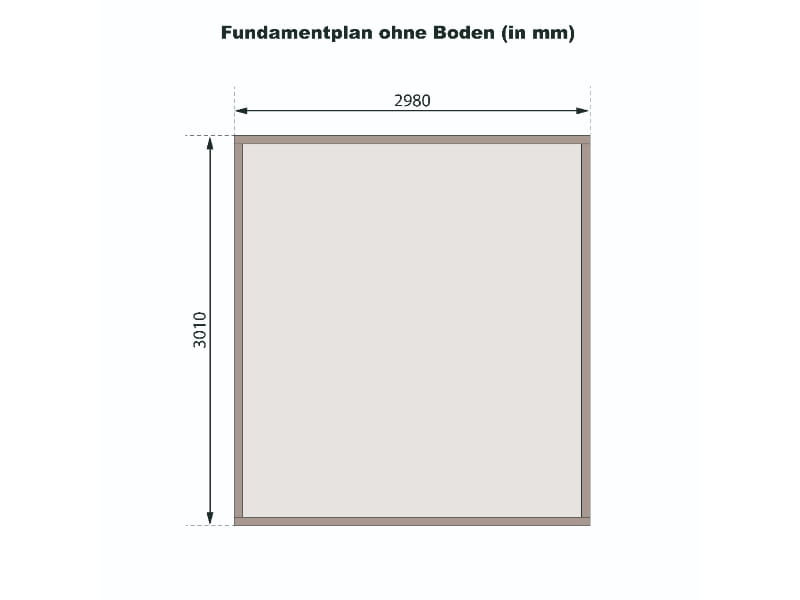 Karibu Gartenhaus Askola 6 natur 19 mm