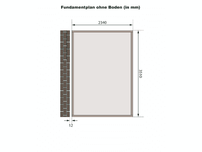 Karibu Gartenhaus Bomlitz 4 natur 19 mm