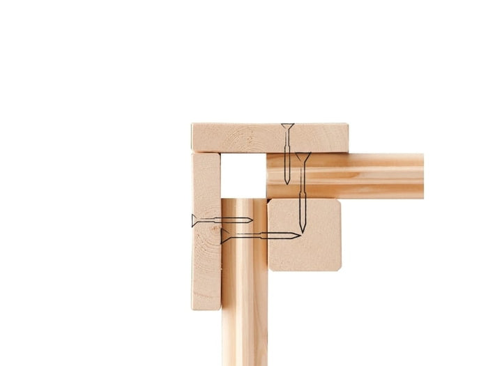 Karibu Gartenhaus Kandern 2 terragrau