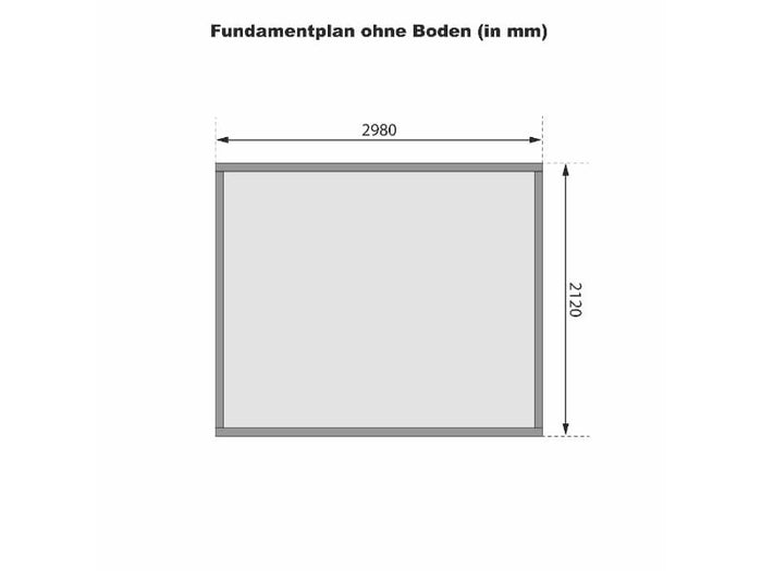 Karibu Gartenhaus Kerko 4 natur 19 mm