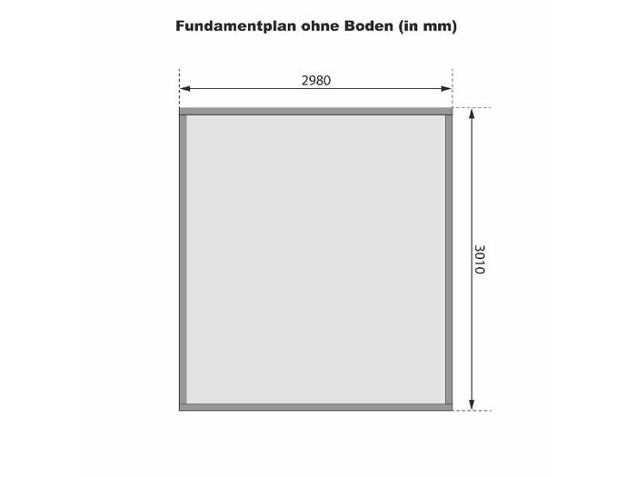 Karibu Gartenhaus Kerko 6 in terragrau 19 mm