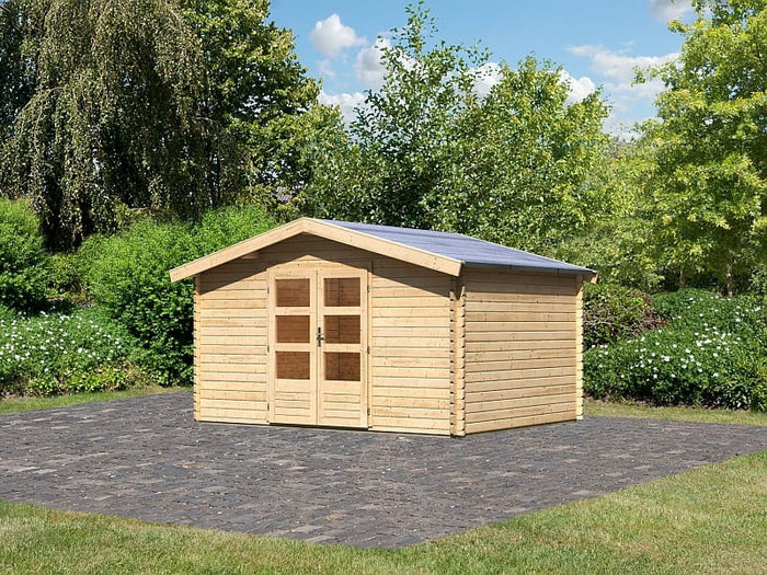 Karibu Gartenhaus Meldorf 5 naturbelassen