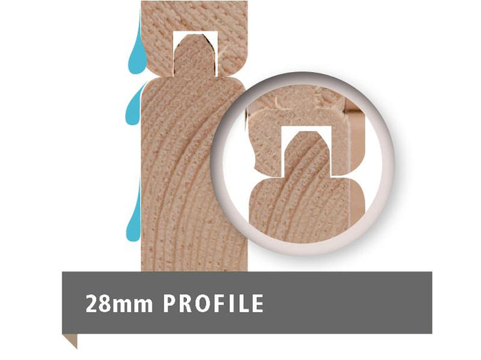 Karibu Gartenhaus Ravenna 1 terragrau