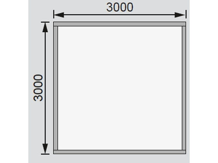 Karibu Gartenhaus Ravenna 3 natur, inkl. Fußboden und Schindeln
