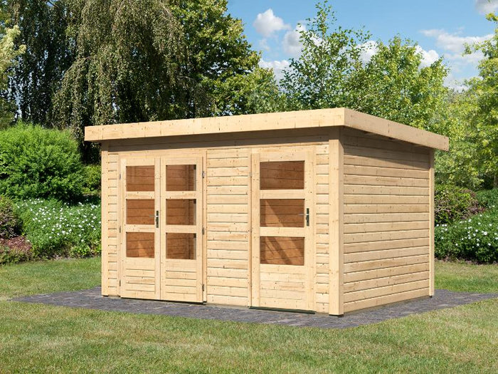 Karibu Gartenhaus Schönbuch 1 38 mm 2-Raum-Haus