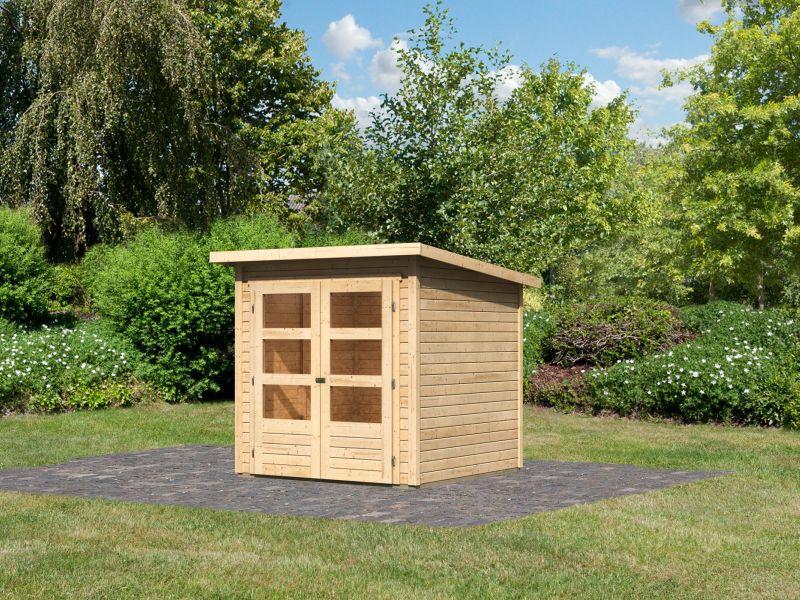 Karibu Gartenhaus Stockach 2 natur