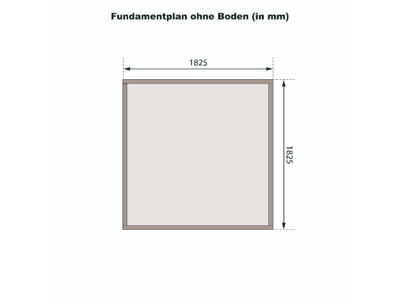 Karibu Gartenhaus Stockach 2, schwarz