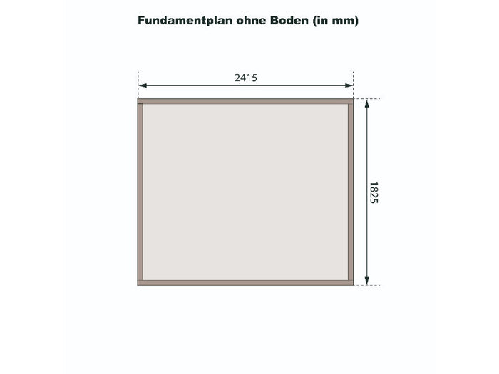 Karibu Gartenhaus Stockach 3 in schwarz