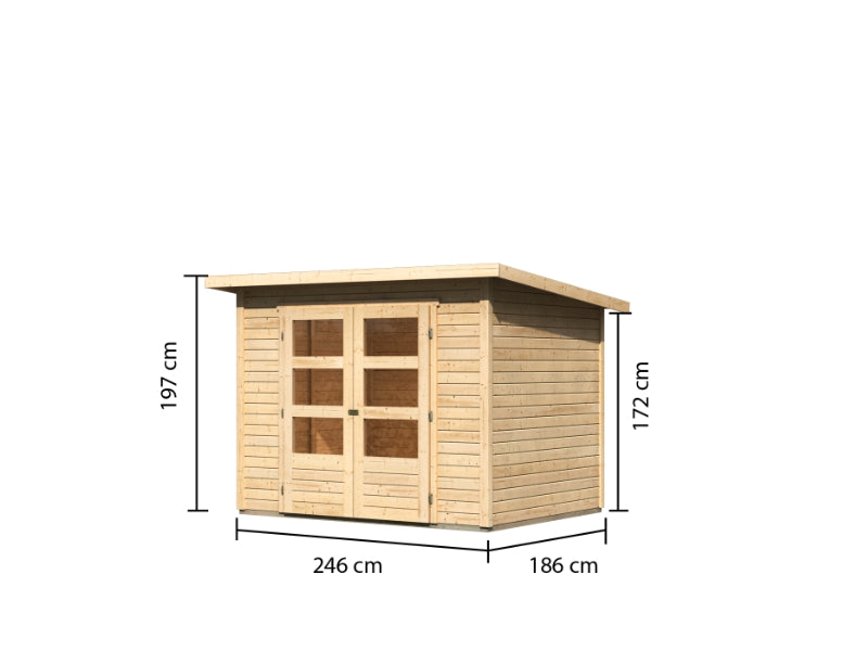 Karibu Gartenhaus Stockach 3