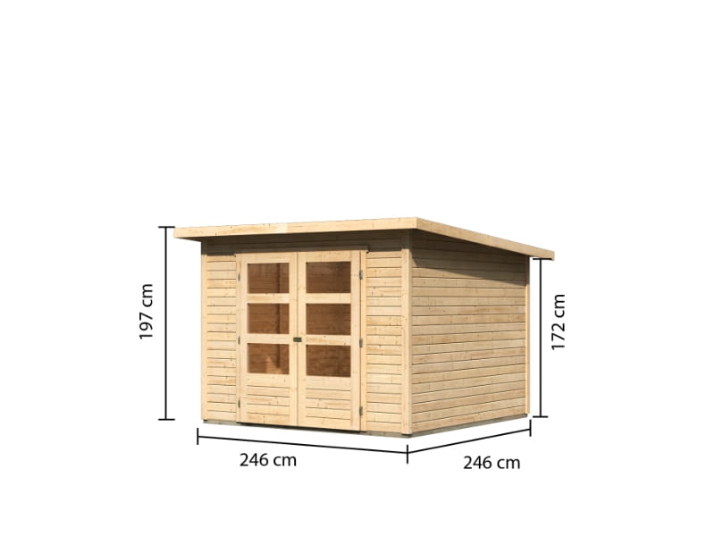 Karibu Gartenhaus Stockach 4