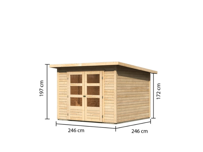 Karibu Gartenhaus Stockach 4