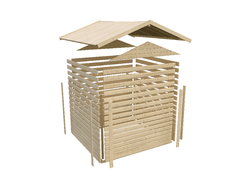 Karibu Gartenhaus Talkau 4