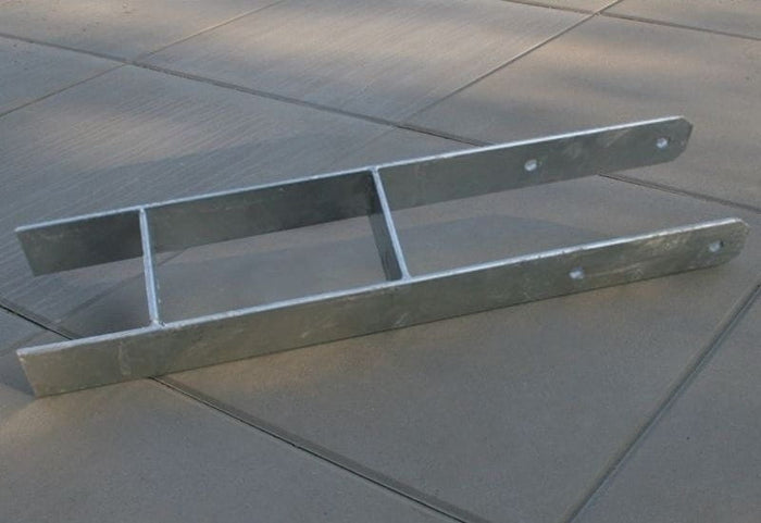 Karibu H-Pfostenanker 12 x 12 x 60 cm 8 Stück