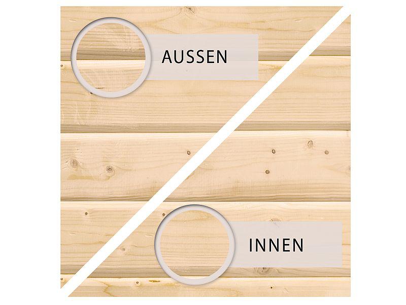 Karibu Hochbeet 1 naturbelassen 19 mm