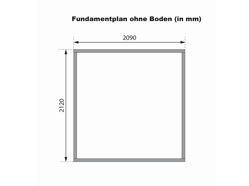 Karibu Hybrid Gartenhaus Jupiter 2 C anthrazit/weiß