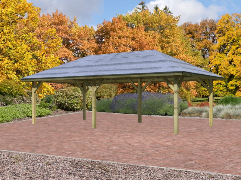 Karibu Pavillon-Carport Kirn 2 kdi