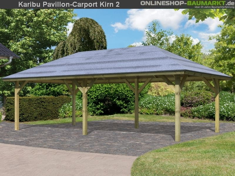 Karibu Pavillon-Carport Kirn 2 kdi